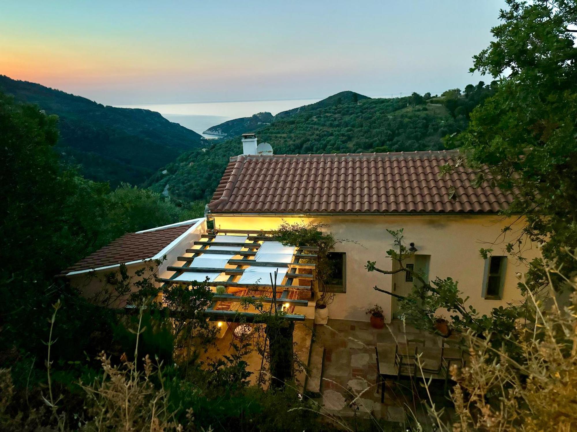 Olive Mill Cottage Skópelos Eksteriør bilde